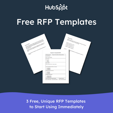 RFP Templates | Download Free Request For Proposal Templates